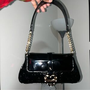 Small Black Juicy Couture Shoulder Bag!